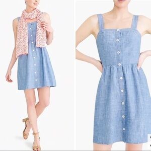 J. Crew Chambray Denim Dress